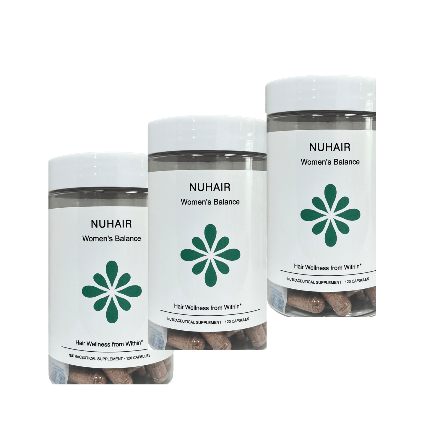 WOMEN'S BALANCE - 360 CAPSULES - 3 MONTHS SUPPLY - HAIR GROWTH SUPPLEMENTS PLUS