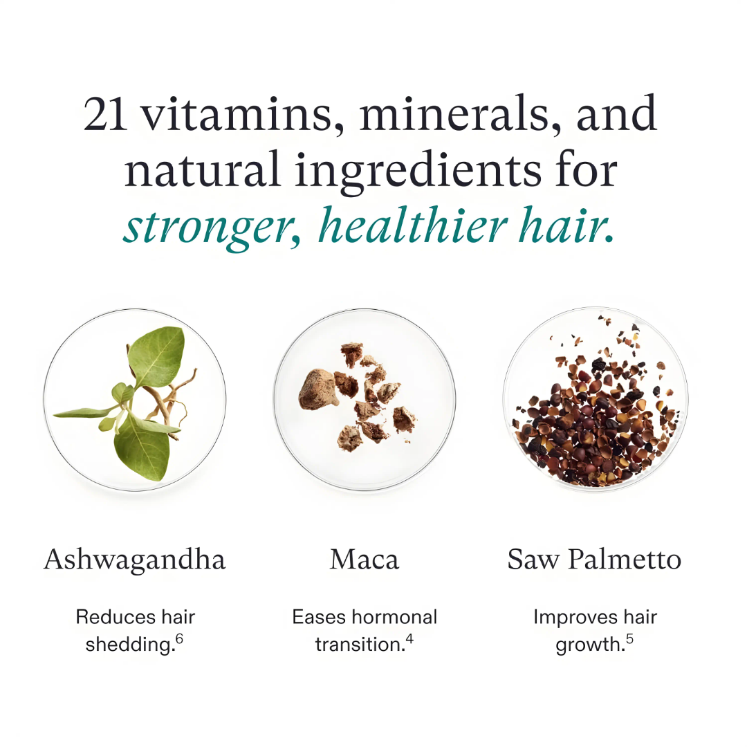 Nuhair-The Real Natural Women's Hair Growth Supplements