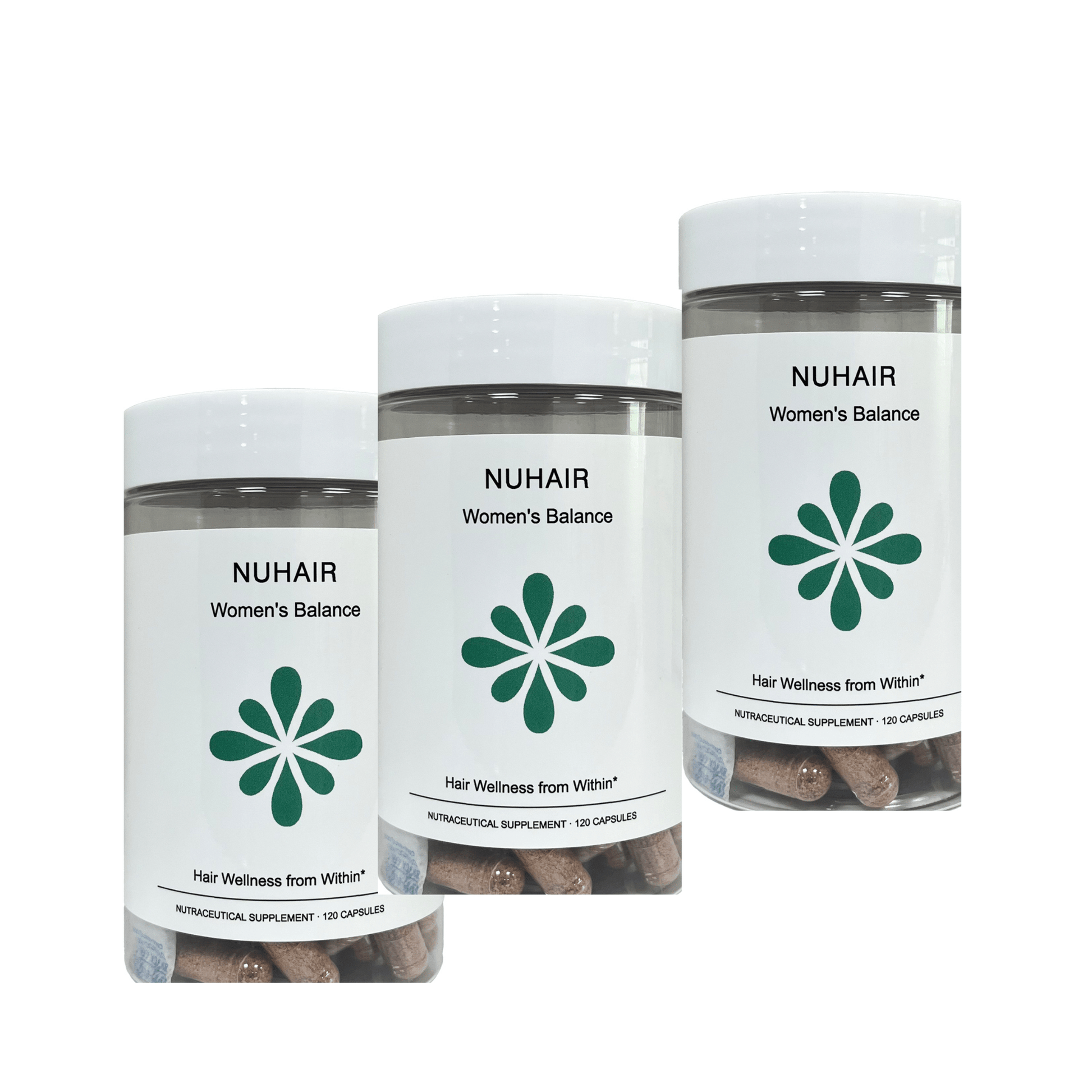 WOMEN'S BALANCE - 360 CAPSULES - 3 MONTHS SUPPLY - HAIR GROWTH SUPPLEMENTS PLUS